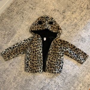 Kids jacket leopard